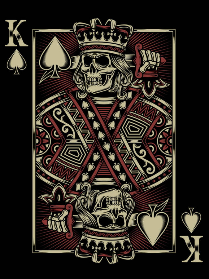 Card King Iphone Wallpaper