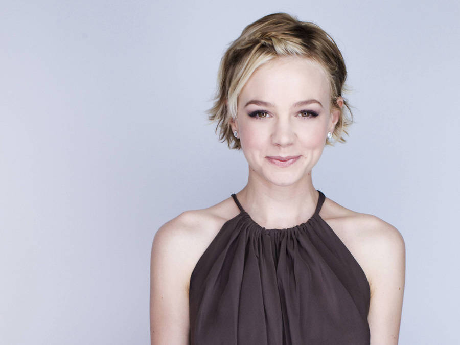 Carey Mulligan Halter Top Wallpaper