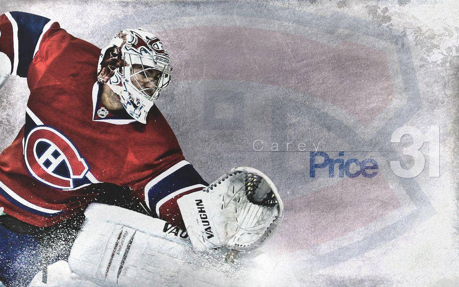 Carey Price Nhl Montreal Canadiens Rocking Fan Art Wallpaper