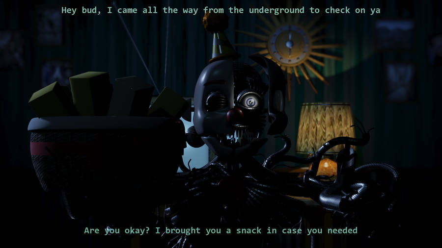 Caring Ennard Robot Wallpaper