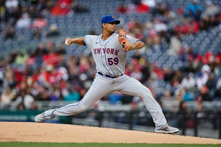 Carlos Carrasco Pitching The Ball Wallpaper