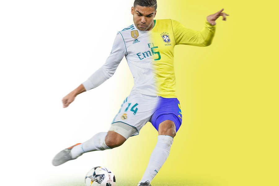 Carlos Casimiro Real Madrid Brazil Wallpaper