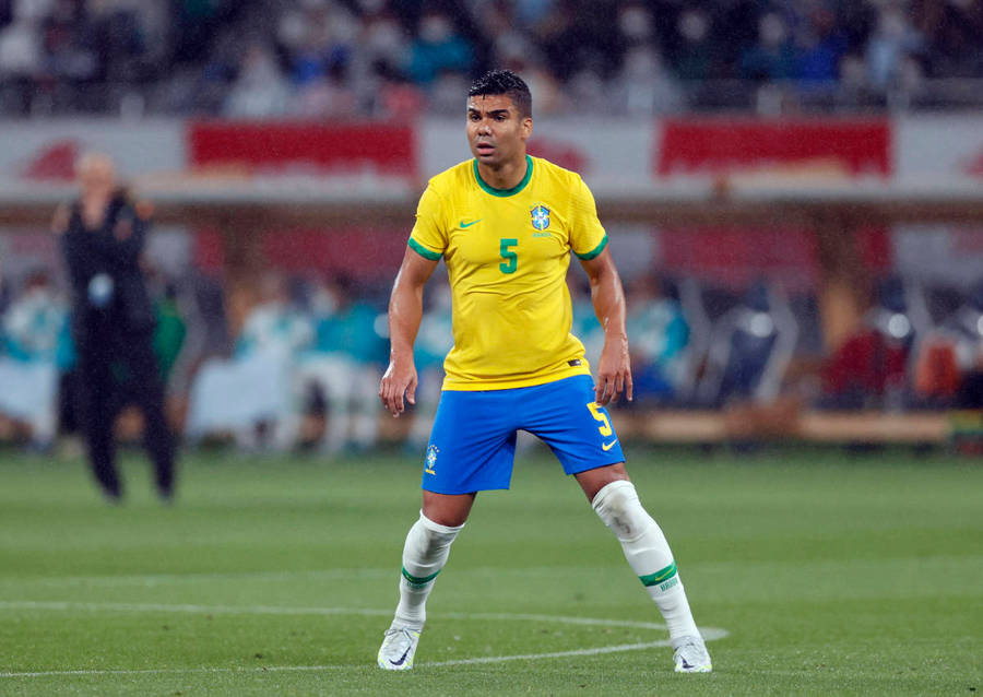 Carlos Casimiro Yellow Shirt Brazil Wallpaper