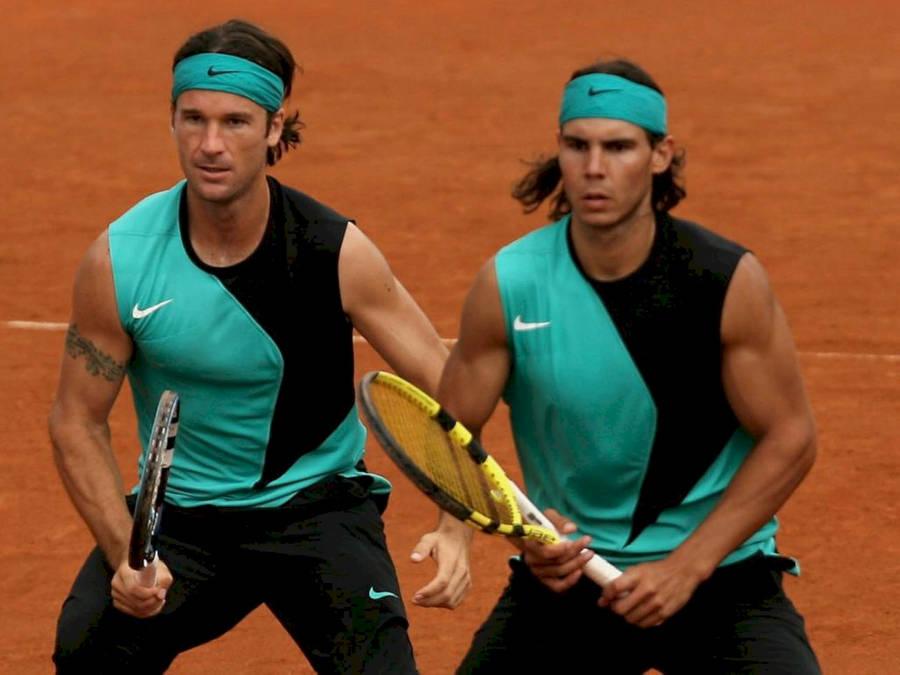 Carlos Moya Nadal Matching Outfits Wallpaper