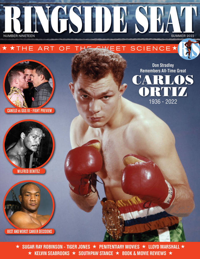 Carlos Ortiz On Ringside Seat Cover Wallpaper