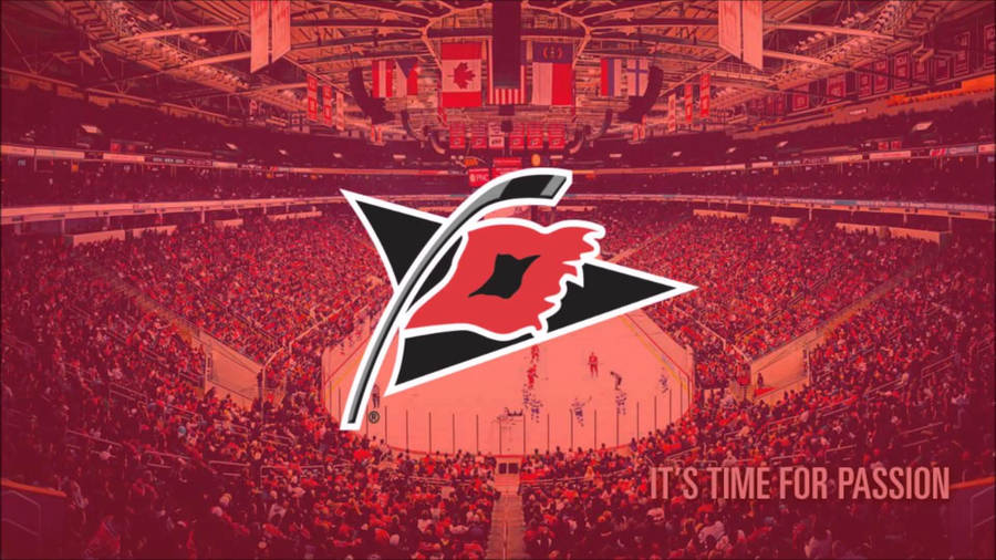 Carolina Hurricanes At Red Stadium Wallpaper