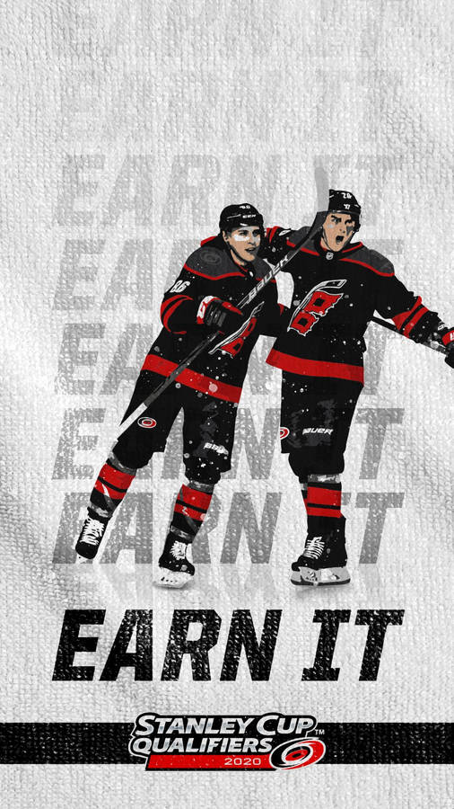 Carolina Hurricanes Players Artwork Wallpaper