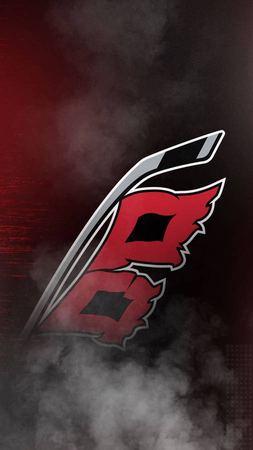 Carolina Hurricanes With Smoke Wallpaper