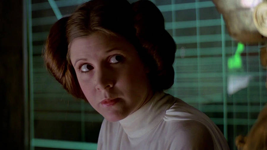 Carrie Fisher Princess Leia Star Wars Wallpaper