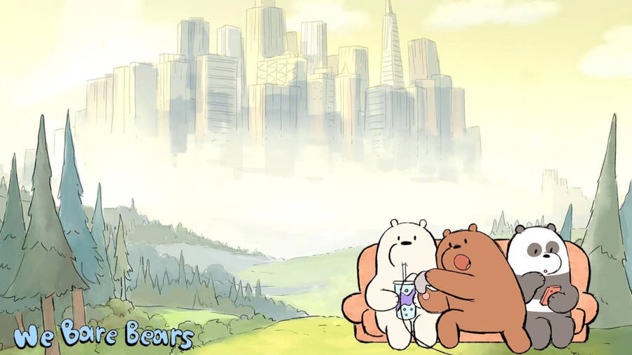 Cartoon Cover We Bare Bears Wallpaper