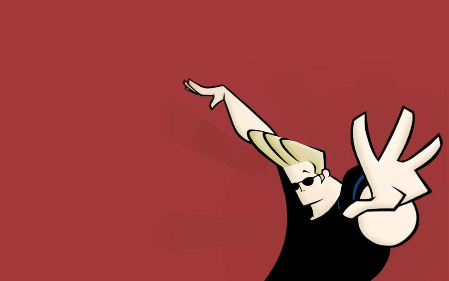 Cartoon Network Johnny Bravo Posing Wallpaper