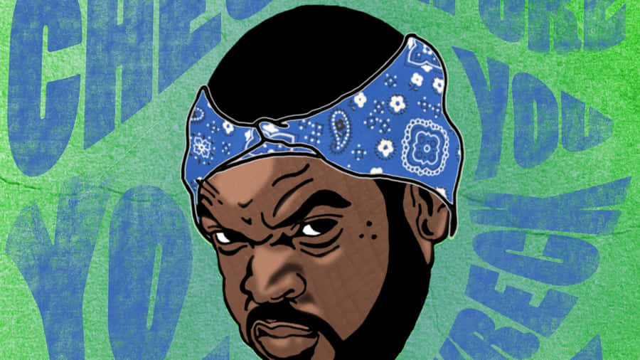 Cartoon Rapper Ice Cube Black History Wallpaper