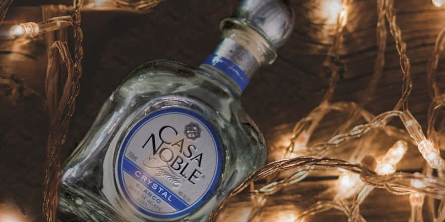 Casa Noble Crystal Blanco Christmas Lights Wallpaper