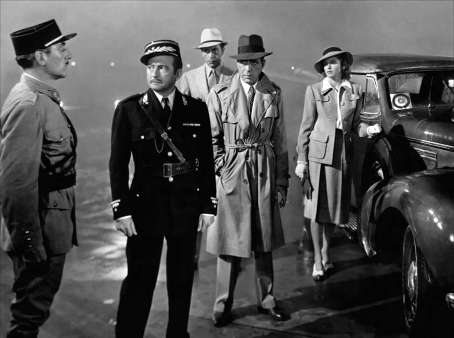 Casablanca Movie Ending Scene Wallpaper