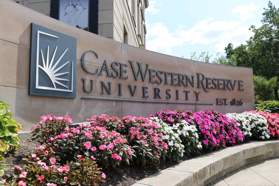 Case Western Reserve University Entrance Wallpaper