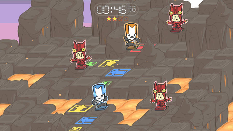 Castle Crashers Game Scene Wallpaper