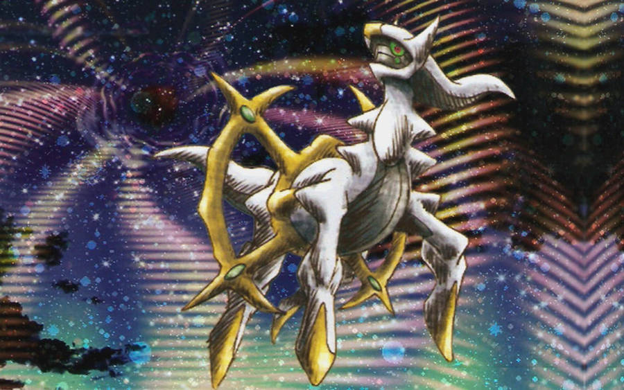 Catch A Glimpse Of The Mysterious Arceus. Wallpaper