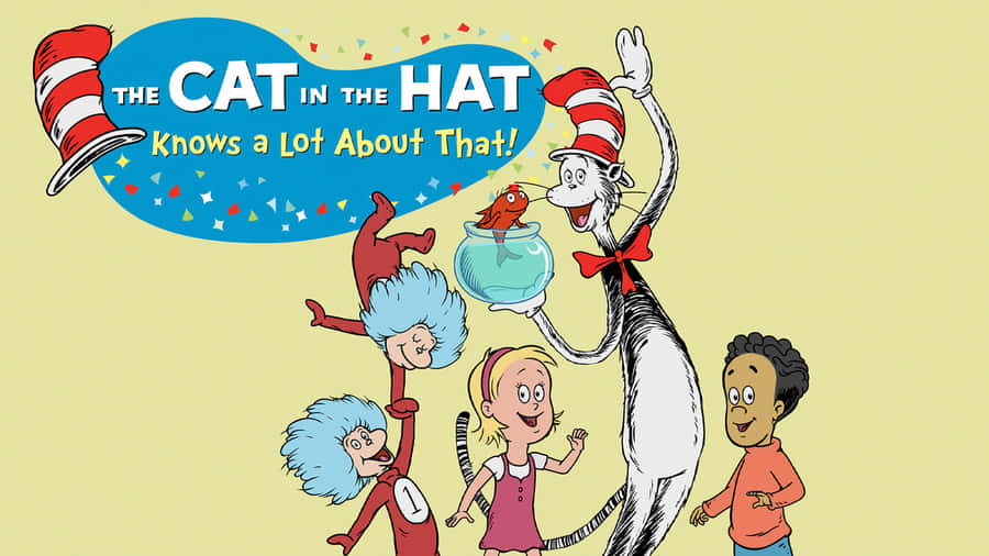 Catinthe Hat Knows A Lot About That Promo Art Wallpaper
