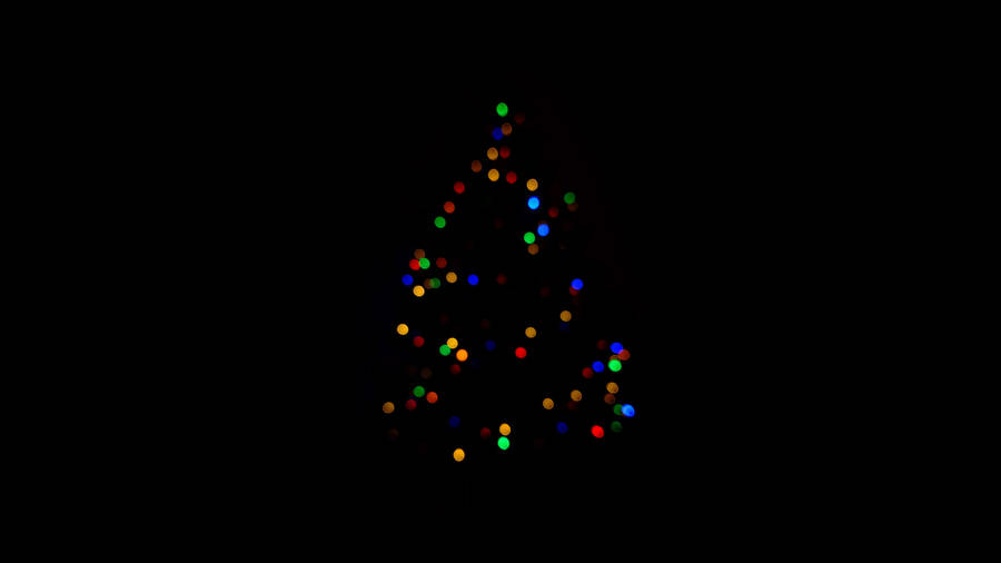 Celebrate Black Christmas With Peace, Love And Joy Wallpaper