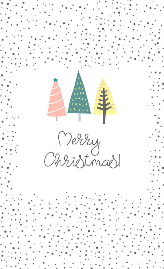 Celebrate Christmas With A Cute And Simple Vibe Wallpaper