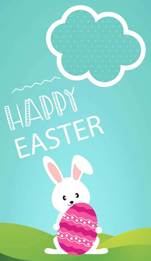 Celebrate Easter With A Cute Easter-themed Iphone Wallpaper