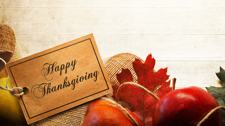 Celebrate Thanksgiving With This Delightful Desktop Wallpaper Wallpaper