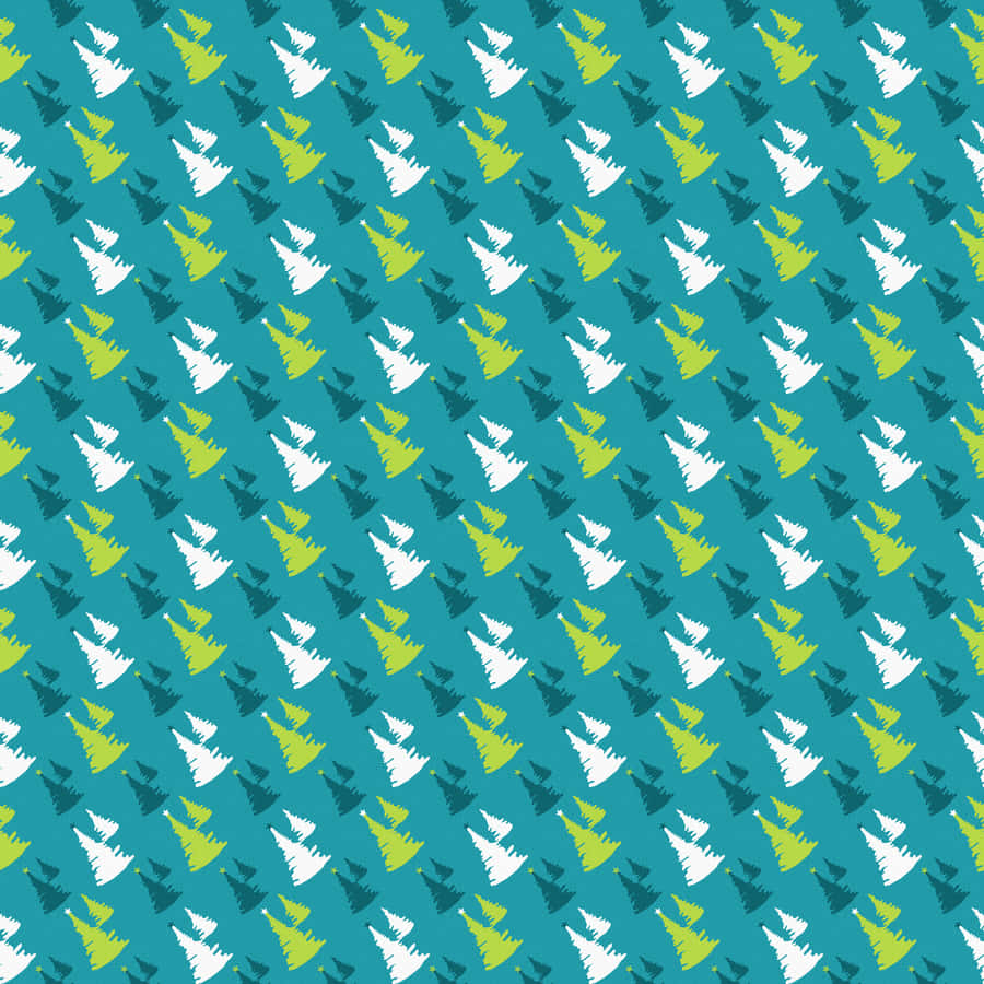 Celebrate The Holidays With A Festive Christmas Pattern Wallpaper