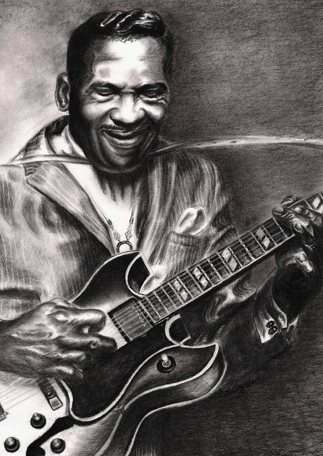 Celebrated Blues Musician T-bone Walker Wallpaper