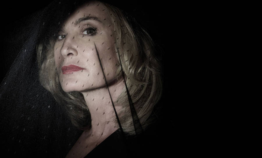 Celebrated Star: Jessica Lange Radiating In Splendid Photographic Capture Wallpaper