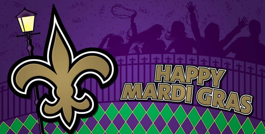 Celebrating Mardi Gras Wallpaper