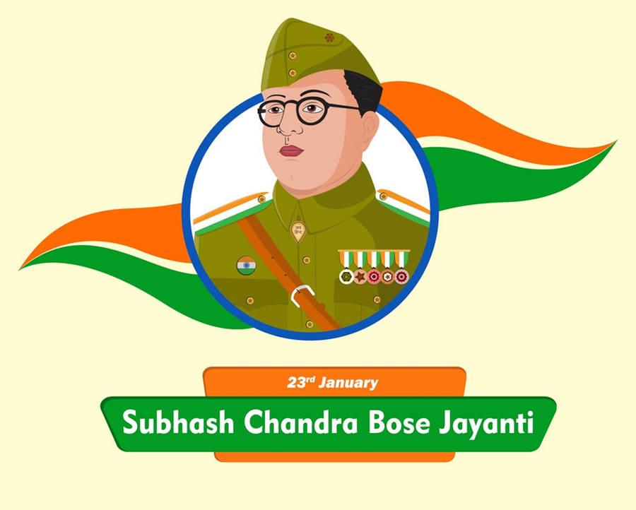 Celebration Of Netaji Bose And His Birthday Wallpaper