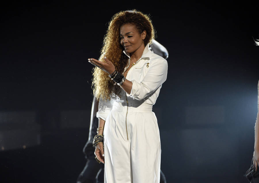 Celebrity Janet Jackson Performance Wallpaper