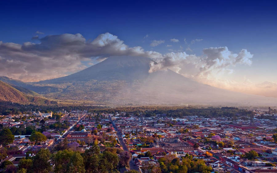 Cerro De La Cruz Guatemala Wallpaper