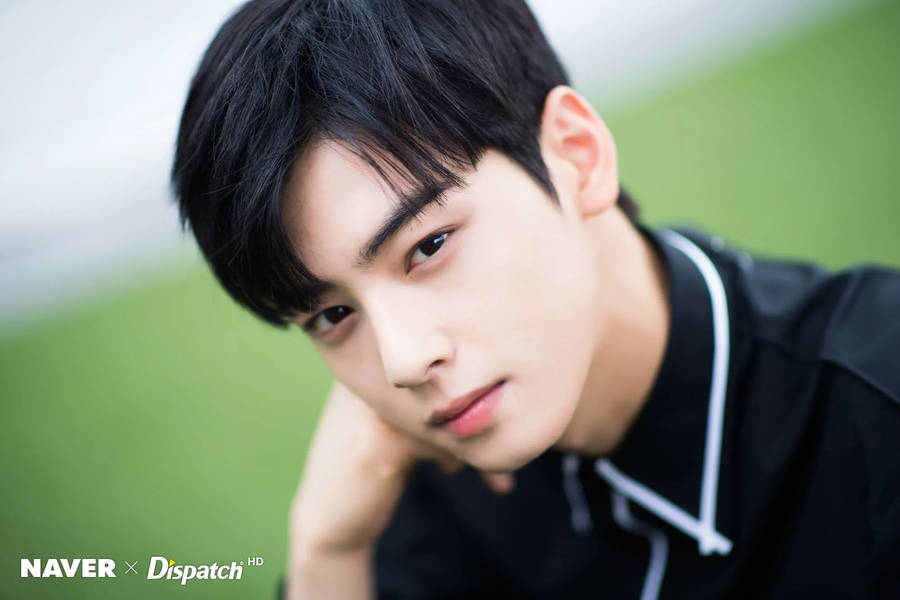 Cha Eun Woo Naver Dispatch Photoshoot Wallpaper