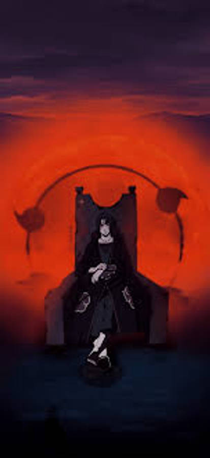 Chair Naruto Itachi Uchiha Wallpaper