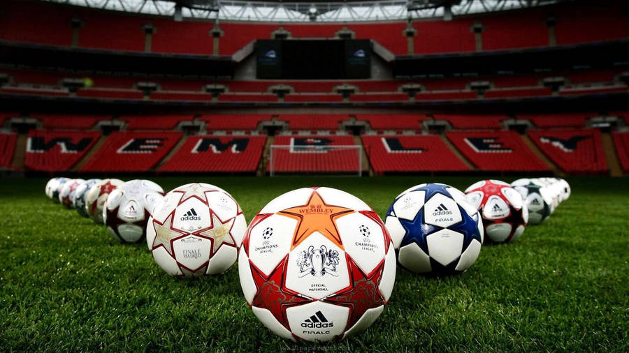 Champions League Official Match Balls Wallpaper