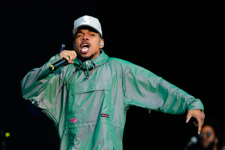 Chance The Rapper Green Jumpsuit Wallpaper