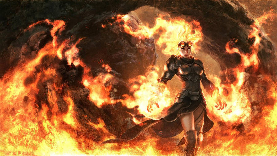 Chandra Nalaar Fire Human Wallpaper