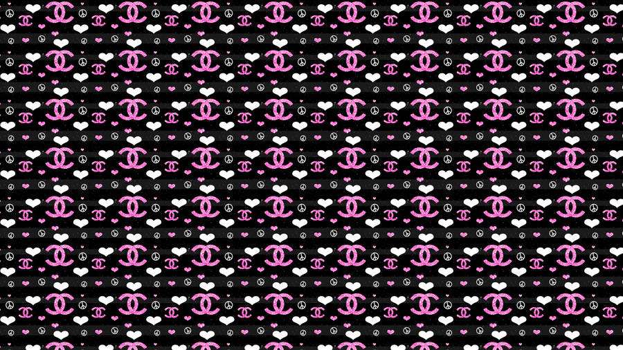 Chanel Logo Girly Icons Wallpaper