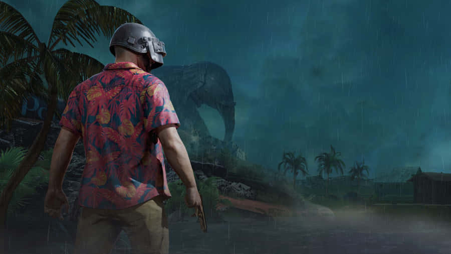 Character Wearing Hawaiian Shirt Pubg 1920x1080 Wallpaper