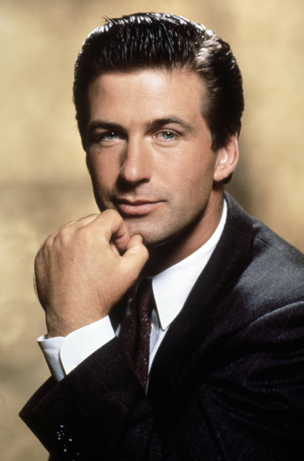 Charismatic And Young Alec Baldwin Wallpaper