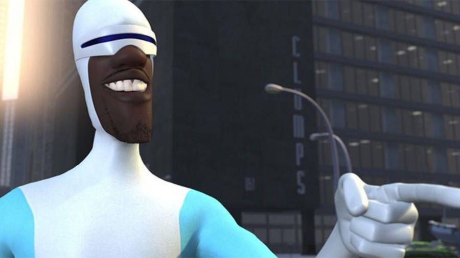 Charismatic Frozone Superhero Wallpaper