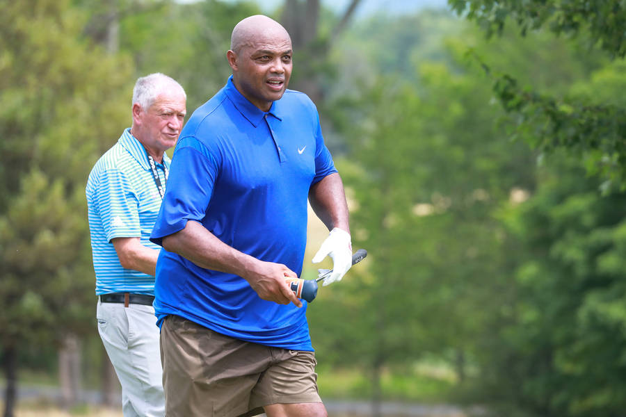 Charles Barkley Golf Play Nba Player Wallpaper