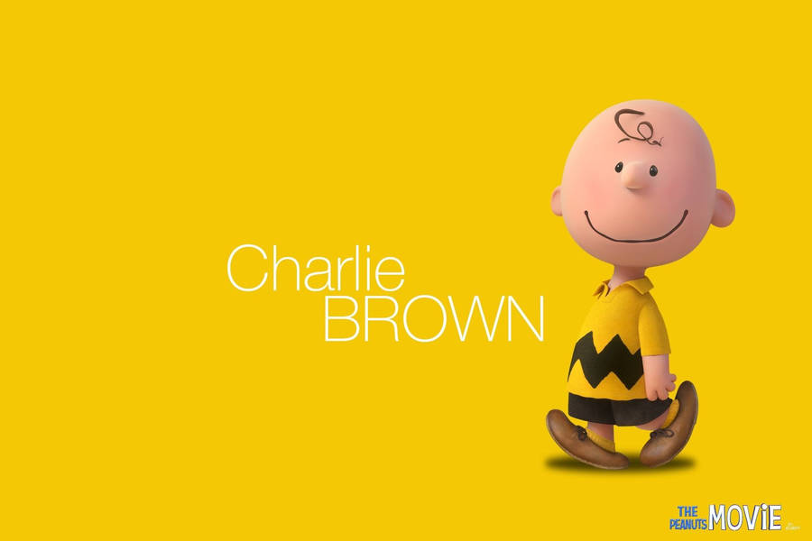 Charlie Brown Yellow Poster Wallpaper