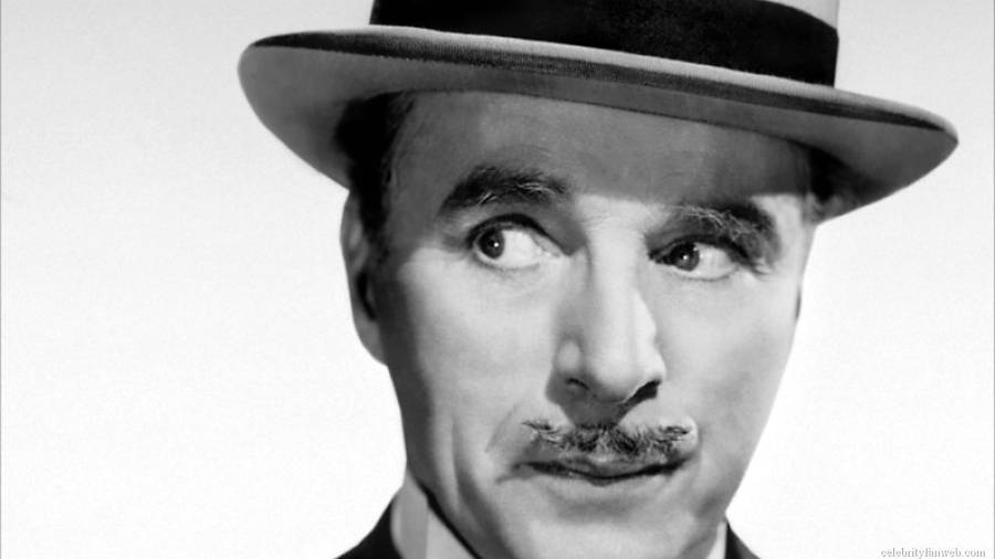 Charlie Chaplin Side Eye Wallpaper