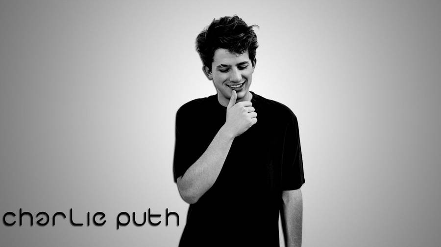 Charlie Puth Smile On Lips Wallpaper