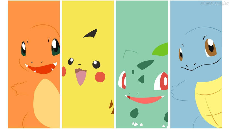 Charmander And Pokémon Characters Wallpaper