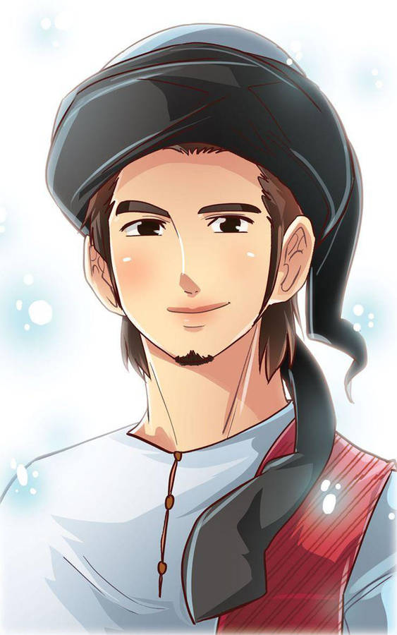 Charming Anime Islamic Boy Wallpaper