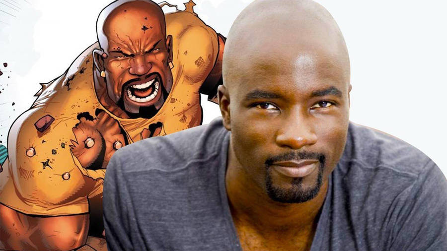 Charming Headshot Luke Cage Wallpaper