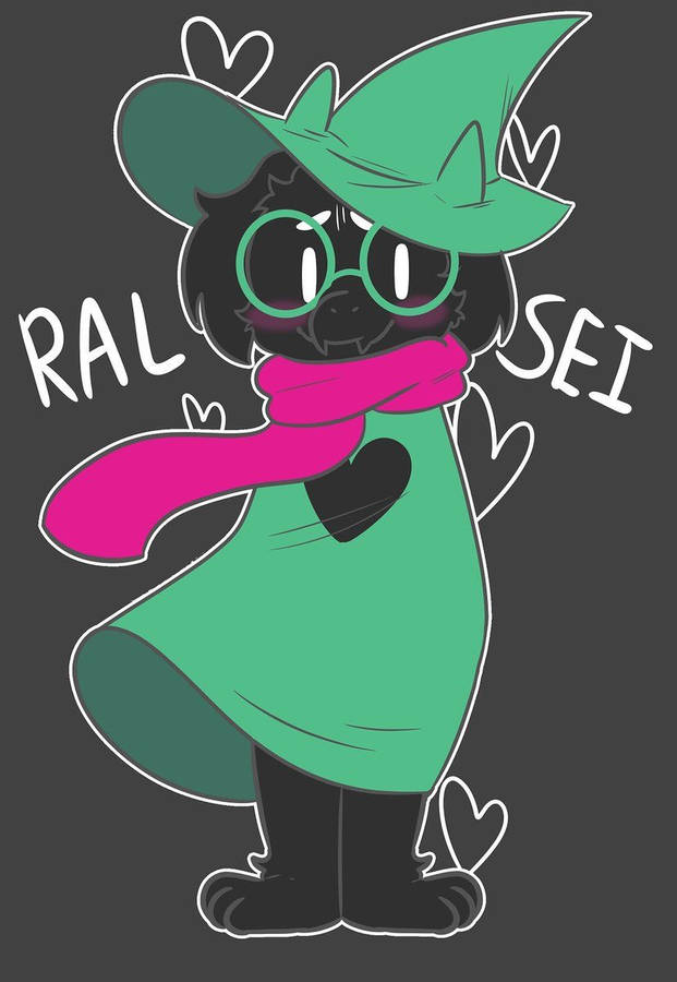 Charming Ralsei Wallpaper